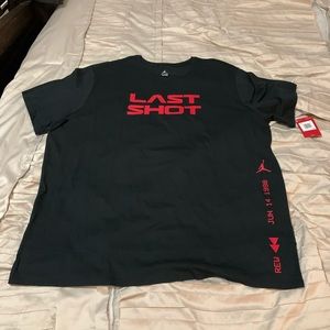 Jordan shirt.